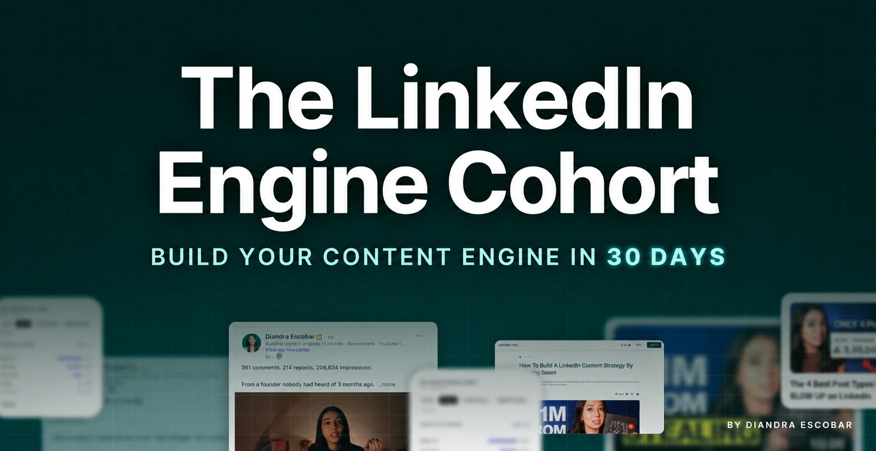 The LinkedIn Engine Cohort course artwork